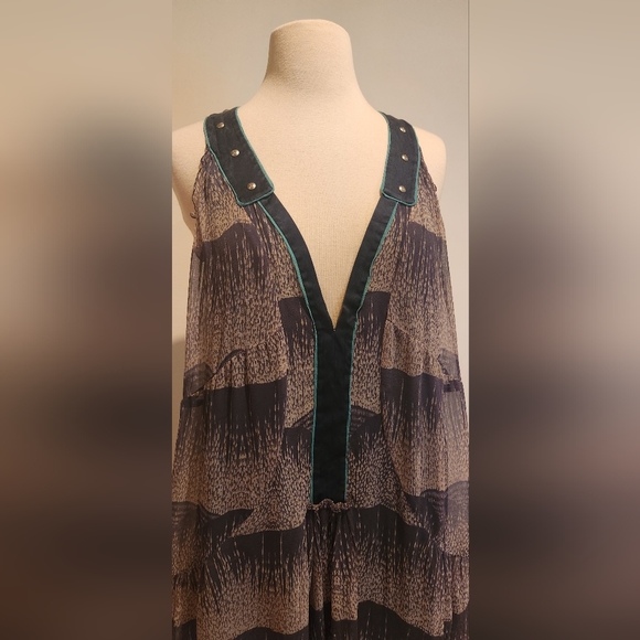 Erica Davies Bohemian Print Mini Dress - Picture 2 of 8